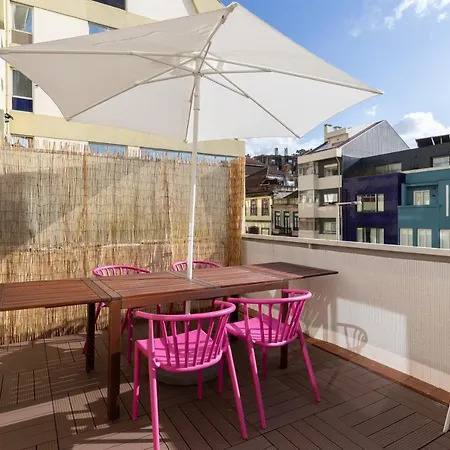 Spacious & Sunny Flat - Terrace & Garage Appartement Porto