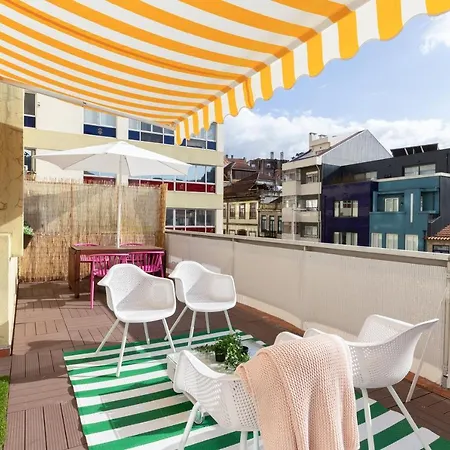 Spacious & Sunny Flat - Terrace & Garage Porto